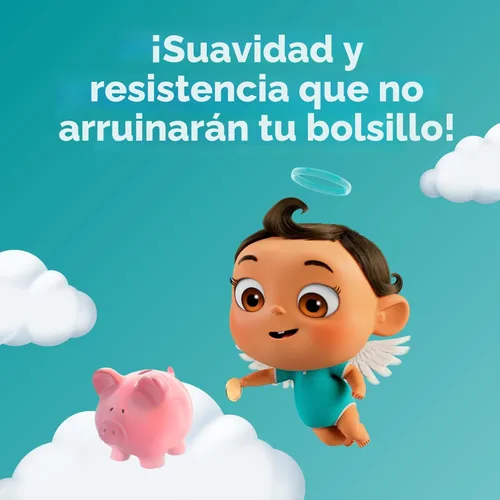 Vista 5 de Angel Soft Papel higiénico, 4 mega rollos = 16 rollos regulares, suave y resistente