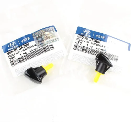 Boquilla del agujero de la lavadora 3 del parabrisas para las piezas X2P del OEM de Sonata NF de Hyundai 2006-2010