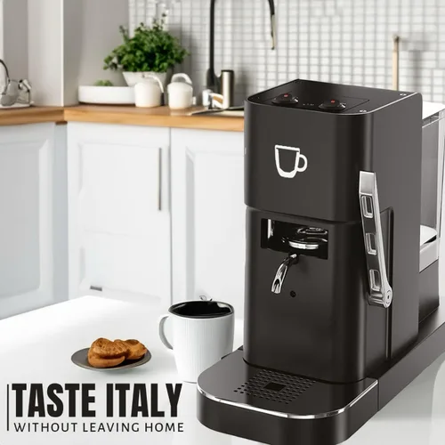 Vista 4 de Capsucup Máquina de café expreso ESE Pods - Cafetera de una sola porción para cápsulas de papel Cialda