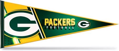 Vista 22 de Rico Industries NFL Football Primary 12" x 30" Felt Wall Décor Pennant - Great for Home/Bed Room/Man Cave Décor