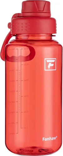 Vista 12 de Fanhaw Botella de agua transparente de 32 onzas con tapa de boquilla de flujo rápido, Tritan sin BPA, boca ancha, a prueba de fugas, botella