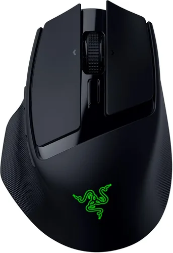 Vista 9 de Razer Basilisk V3 X HyperSpeed Gaming Mouse - Óptico - Inalámbrico - Bluetooth/Radio Frecuencia - 2.40 GHz - Negro - USB - 18000 dpi - 7 Botones - 7