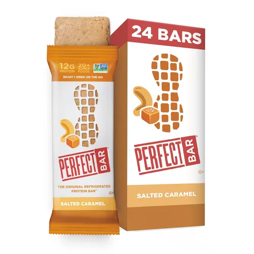 Vista 16 de Perfect Bar - Barra de proteínas con crujiente de frutas, frutos rojos mixtos y mantequilla de nueces, snack de proteínas, sin gluten, sin soya, sin
