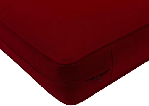 Vista 6 de QILLOWAY - Juego de cojines para silla de exterior e interior, cojín de repuesto para muebles de patio., Moderno, Rojo