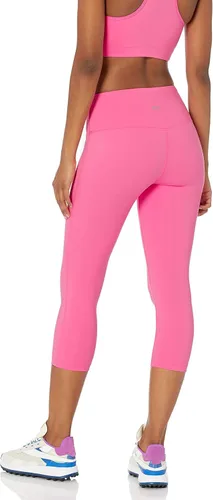 Vista 2 de Tienda Essentials Leggings cortos para mujer, escultura activa, capri de tiro medio