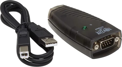 Vista 4 de Tripp Lite Keyspan Adaptador USB a serie de alta velocidad, PC y Mac, USB-A a DB9 RS232 macho, cable de 3 pies 3.0 ft, garantía de 3 años (USA-19HS)