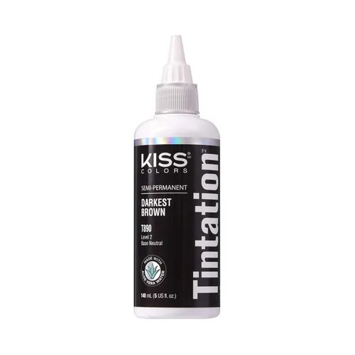 Vista 15 de Kiss Tintation Tratamiento de color semi-permanente para el cabello, 5.0 US fl oz (148 ml), negro