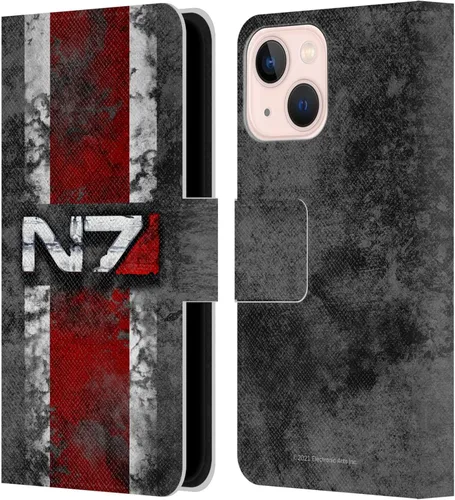 Vista 13 de Head Case Designs Officially Licensed EA Bioware Mass Effect Cerberus Logo Graphics Leather Wallet Case Compatible with Apple iPhone 7 Plus/iPhone 8