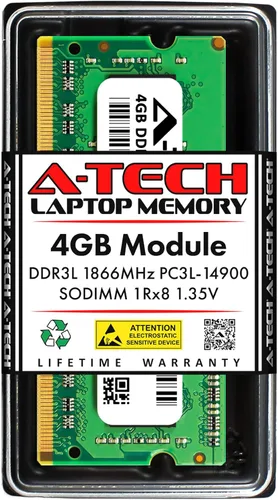 Vista 24 de A-Tech Reemplazo de 1 GB RAM para Synology DDR2-800-1GB DDR2 800 MHz PC2-6400 SODIMM Memoria no ECC sin búfer compatible con RS2211RP+, RS2211+