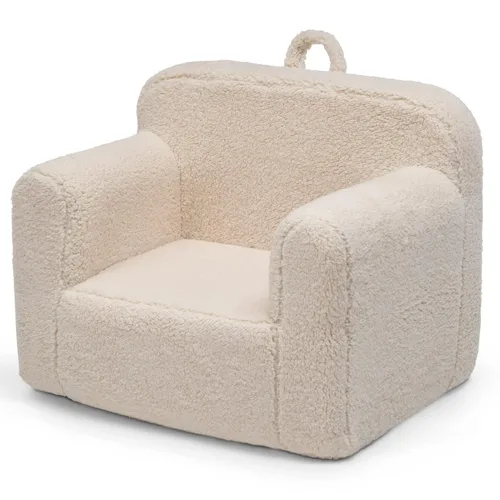 Vista 9 de Delta Children Cozee - Silla Sherpa, color crema