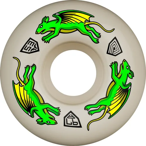 Vista 12 de Ruedas de patineta Powell Peralta Dragon Formula 88A, A2, 54mm x 39mm