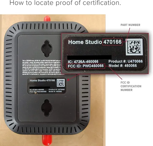 Vista 7 de weBoost Home Studio (470166R) Kit de refuerzo de señal de teléfono celular reacondicionado de fábrica Cobertura de una habitación Todos