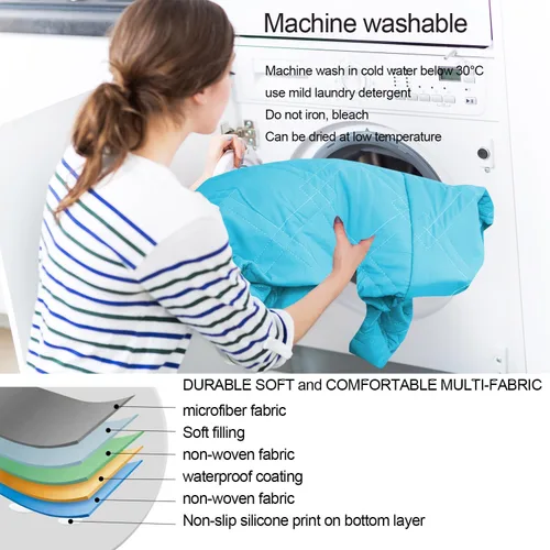 Vista 6 de Blue Wave - Fundas de asiento trasero con espalda - Juego de 2 asientos grises de repuesto, microfibra suave, 100% impermeable