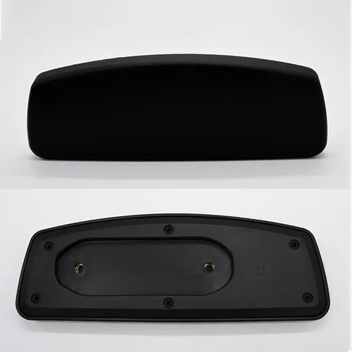 Vista 3 de 2 piezas de repuesto para silla de oficina, almohadillas para reposabrazos universales con orificio de montaje, piezas de silla de oficina