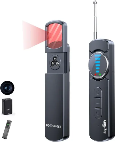 Detector de cámara oculta, detector de insectos y cámara oculto, detector de rastreador de insectos y GPS, protector de privacidad portátil para