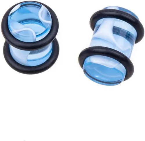 Vista 5 de Memsion - Kit de estiramiento para la oreja, 50 piezas, kit de perforación, aretes de calibre 00, 14