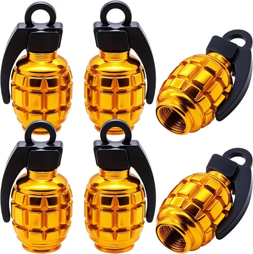 Vista 139 de 4 tapas de válvula de neumático, cubiertas universales de válvula de neumático de aleación de aluminio para automóviles, camiones, SUV, Negro