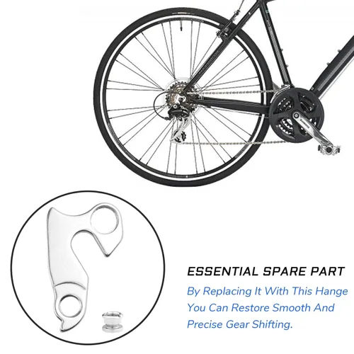 Vista 3 de Percha de desviador para Diamondback Trace Outlook, Trek Y-01, GT, Fuji, Kona, Jamis, Motobecane Fantom, HARO Escape, IH, Flex, Focus, Sonix, K2