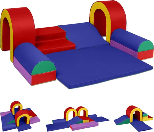 Vista 10 de Todefull - Bloques de escalada de espuma de 10 piezas para niños pequeños