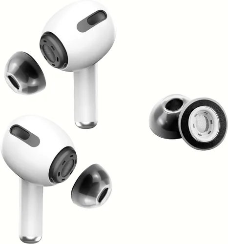 KASOTT Memory Foam Ear Tips for AirPods Pro 1st & 2nd Gen - Upgraded Liquid Silicone Rubber, Superior Noise Isolation, Secure Fit & Ultimate