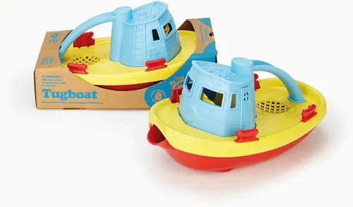 Vista 7 de Mi primer remolcador de Green Toys, talla única , Azul