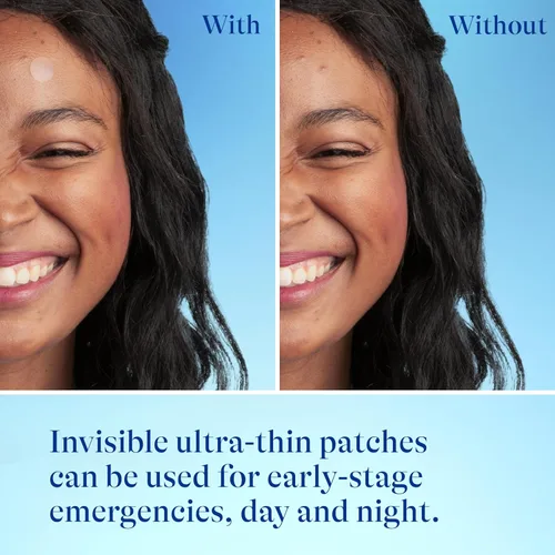 Vista 6 de Parches para el acné Differin, parches para espinillas para piel propensa al acné, formulados con ácido salicílico y centella, parche de triple