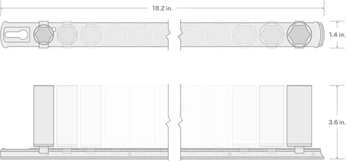 Vista 7 de TEKTON - Juego de dados de 1/2 pulgada con engrane de 6 puntos, 10 piezas (15/16-1-1/2”), SHD92109