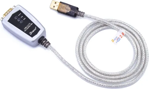 Vista 7 de DTECH Cable Adaptador Convertidor de Puerto Serie USB a RS422 RS485 con Chip FTDI Compatible con Windows 11 10 8 7 XP Mac -1.5 Pies