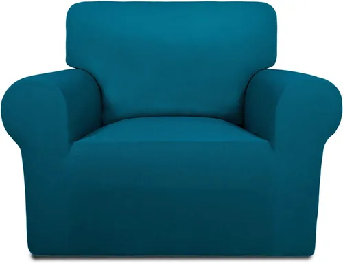 Vista 40 de PureFit Funda súper elástica para sofá reclinable con bolsillo, funda de sofá suave y antideslizante de elastano, lavable, protector de muebles