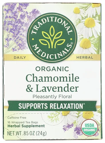 Vista 13 de Traditional Medicinals - Té de hierbas orgánico de manzanilla, 16