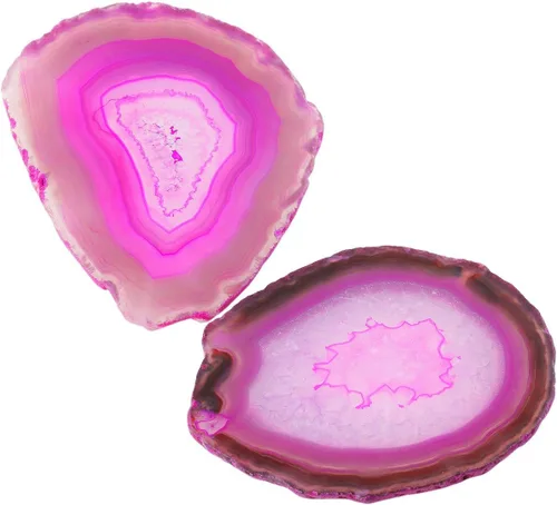 Vista 6 de rockcloud 1 pieza de piedras geodas de ágata chapada en oro, tarjeta de lugar, decoración irregular para el hogar, colección de cristales curativos