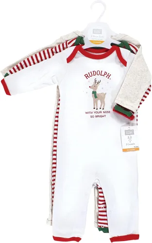 Vista 2 de Hudson Baby Enterizos de algodón para niñas bebés