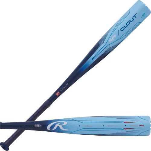 Rawlings | 2024 | Bate de béisbol Clout | USSSA | Caída -8 / -10 | Barril de 2 3/4 pulgadas | 1 pieza de aluminio