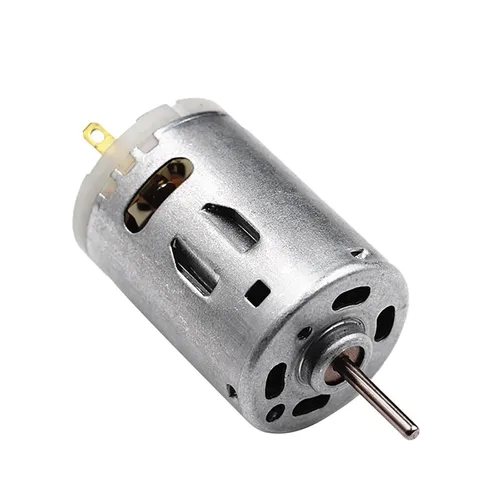 Vista 2 de RS-385 DC Motor 12V Micro Engine Electric Motors High Gear Box for Drill Stainless Steel 9800rpm Brush DC Motor(1PC)