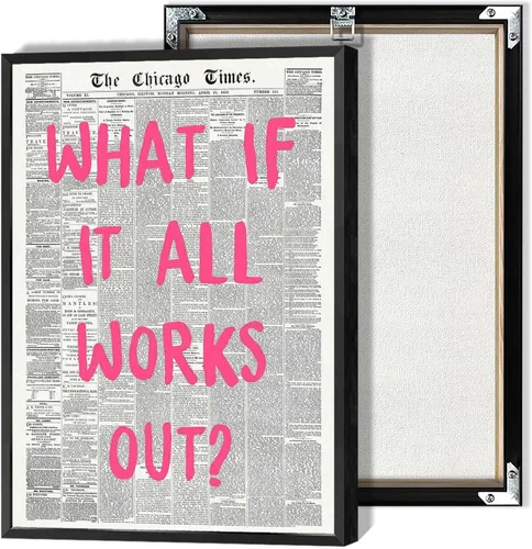 Vista 17 de Drimiler Póster con texto en inglés «What If It All Workout» («What If It All Workout») con texto en inglés «What If It All Workout»