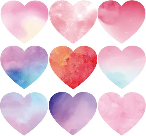 Vista 31 de Vuzvuv 48 piezas de recortes de papel de discos de los años 70, 80 y 90 con 100 puntos de pegamento, recortes de discos para decorar tablones