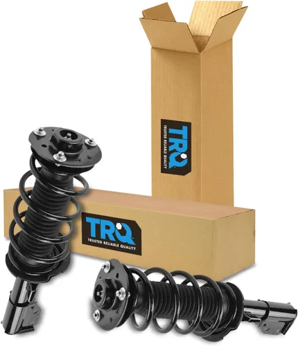 Vista 58 de TRQ - Conjunto de puntal delantero y resorte helicoidal (lados del conductor y del pasajero), para auto