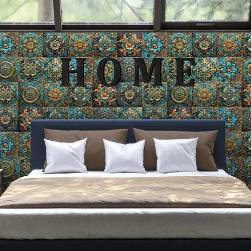 Vista 13 de Alwayspon Adhesivo para azulejos de pared moriscos para despegar y pegar, calcomanías de vinilo autoadhesivas para azulejos de cocina y baño, 4 x 4