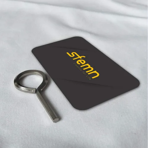 Vista 2 de Llave hexagonal de 5/32 pulgadas, llave Allen con bucle completo, llave de puerta Allen para dispositivos de salida de pánico de barra de empuje