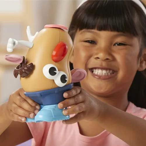 Vista 8 de Hasbro Playskool Mr Potato Head Toy - Juguete clásico para niños, 13 piezas, incluye soporte azul, para edades de 2 años en adelante