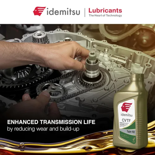 Vista 6 de Idemitsu CVT - Fluido de transmisión HCF-2, aceite de transmisión tipo H2 para transmisiones continuamente variables Honda (1 cuarto de galón)