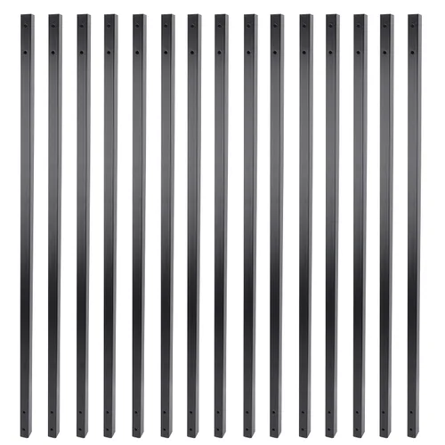 Vista 24 de Myard - Balaustres de aluminio para barandillas de terraza, porche, cerca