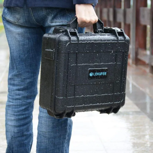 Vista 6 de Lekufee Carrying Case Compatible with New DJI Air 2S Drone or DJI Mavic Air 2 Drone Quadcopter and More Mavic Air 2 Accessories(Not Include Drones