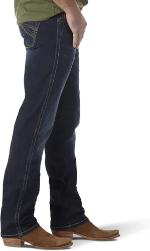 Vista 2 de Wrangler Jeans para hombre talla 44 slim straight lavado claro