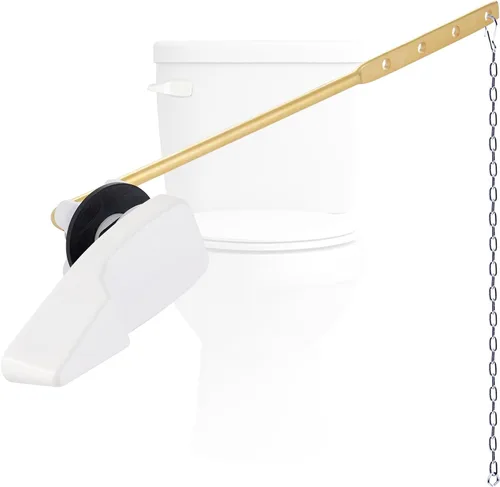 Vista 9 de Hygie Rinse Kit de reemplazo universal de mango de inodoro de metal de montaje frontal compatible con American Standard/Mansfield/Gerber/TOTO, Cromo