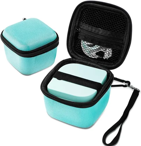 Phomemo Estuche para etiquetar – Caja de almacenamiento duro para Memoking T02, M02L, M02X, Q30S, Q31 Mini impresora de bolsillo P12, P12 Pro,
