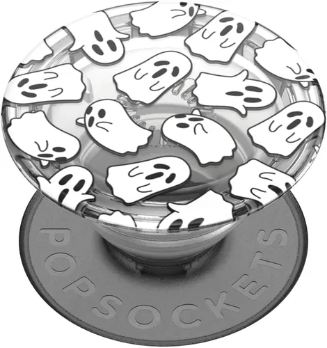 Vista 18 de Agarre para teléfono PopSockets con soporte expansible, agarre adhesivo, esmaltado - Yin Yang
