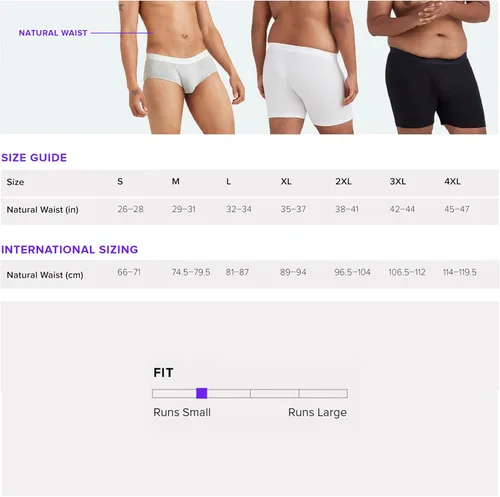 Vista 2 de MeUndies Ropa interior de algodón elástico para hombre con bragueta - Tela exclusiva de Tienda