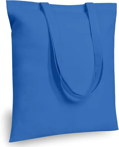 Vista 22 de TOPDesign Paquete de 10 bolsas de mano económicas de algodón de 11.8"x13", bolsas de tela ligeras y pequeñas reutilizables para compras