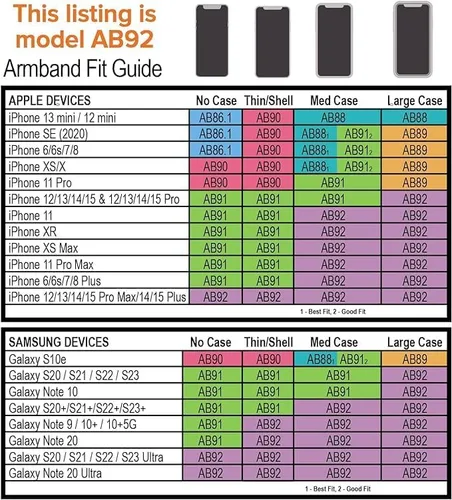 Vista 4 de Funda para iPhone 15 Pro Max, 14/15 Plus, 11/12/13/14 Pro Max, 11/XR/XS Max y Galaxy Note/Plus/Ultra